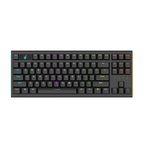 Wireless TKL Gaming Keyboard Computer Laptop Red Switch Low Profile Mechanical Keyboard