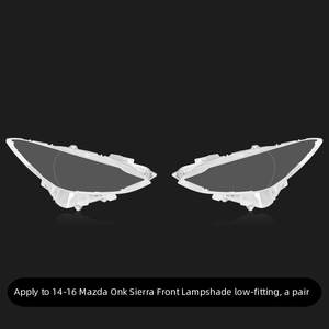 Cubierta de Lente de Faro Delantero para Mazda 3 Axela 2014 2015 2016, Carcasa de Faro Delantero Transparente de <span class=keywords><strong>PC</strong></span>, Reemplazo de <span class=keywords><strong>Cristal</strong></span> de Faro LED - Product Image 6