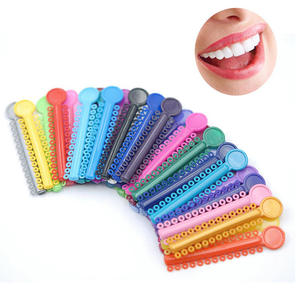 Legatura ortodontica dentale legatura per staffe-elastici O-Ring elastici kit ortodontico materiali ortodontici dentali - Product Image 4