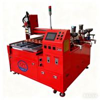 Machine de dosage manuelle 2K pour le remplissage de fluide, distributeur de colle multi-axes pour composés de potting en deux parties