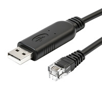 Cable de Comunicación Serial USB a RJ11 RJ12 RS232 para Conexión de Computadora a Batería de Litio