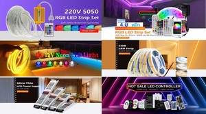 Iluminación de <span class=keywords><strong>Escaleras</strong></span> LED con Sensor de Movimiento, Kit de Controlador de Luz Automático para <span class=keywords><strong>Escaleras</strong></span>, DC 12V 24V 32 Canales para <span class=keywords><strong>Escaleras</strong></span>, Tira Flexible - Product Image 6