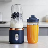 Zunck Draagbare Compacte Elektrische Hittebestendige Sapmaker - Sapcentrifuge met Roestvrijstalen Mes - Fruit Smoothie IJsmaker