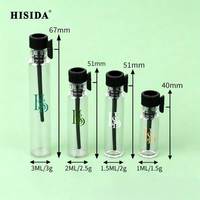 Flacons d'essai d'échantillon de parfum transparent avec impression de logo personnalisé 1ml 2ml 3ml 5ml flacons d'essai d'échantillon pratiques