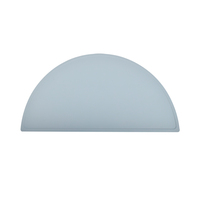 Tapis de Table antidérapants en Silicone avec bord surélevé, résistant à la chaleur, respectueux de l'environnement