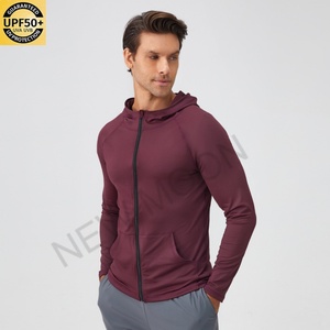 Blank Puff Zipper Mens Thermal Hoodie <b>Sweatshirt</b> Design Plus Size Fitness Sport Training Wear Mens Jacket - Product Image 1