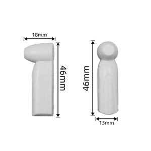 Etiqueta Rígida EAS de 46 mm, Material ABS Gris, 58 KHz, Suministro Directo de Fábrica, para Supermercados y Tiendas de Ropa - Product Image 5