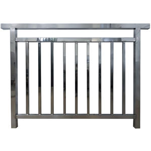 304 Aço Inoxidável Corredor Contemporâneo Balaustrada Corrimão Plataforma Protetora Escada Trilho para Piscinas Hotel Varanda - Product Image 5