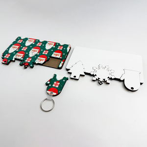 Regalos para el Día del Maestro, Decoración Creativa para Cuadernos, Decoración para Identificación <span class=keywords><strong>de</strong></span> <span class=keywords><strong>Estudiantes</strong></span>, Regalos Originales, Llaveros <span class=keywords><strong>de</strong></span> MDF Retro para Sublimación - Product Image 5