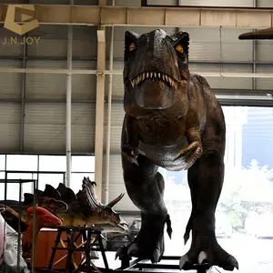 Детский Парк Юрского периода Динозавр Zigong animatronic T rex большой динозавр модель