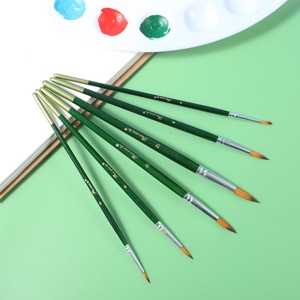 Paul Cézanne Nouveau jeu <span class=keywords><strong>de</strong></span> 25 pinceaux d'artiste avec sac en tissu noir Pinceaux d'artiste <span class=keywords><strong>de</strong></span> haute qualité en nylon pour <span class=keywords><strong>aquarelle</strong></span> et peinture à l'huile - Product Image 5