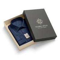 Boîte cadeau rigide pliable de luxe en carton ondulé avec impression de logo personnalisé, matériaux recyclés, pour l'emballage de bijoux en fourrure, cravates, portefeuilles, ceintures