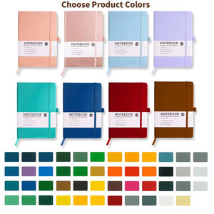 Carnet A5/A6 en cuir PU écologique personnalisable, journal élégant et portable avec logo - Product Image 4