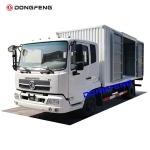 Dongfeng 4X2 Lhd Met 140 Hp Motor 6 Versnellingsbak Type Bestelwagen Vrachtwagen