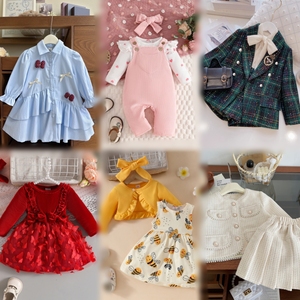 Groothandel goedkope, hoogwaardige kinderkleding, schattige gemixte kleding, willekeurige levering - Product Image 1
