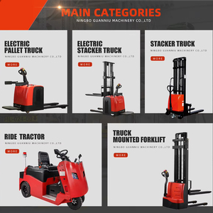 1.2 Ton 1200kg beban elektronik mencapai truk Forklift Manual palet tumpuk listrik Forklift Hotel penggunaan - Product Image 4