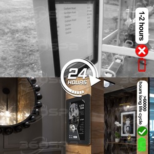 Pantalla Digital Exterior de 31.2 <span class=keywords><strong>Pulgadas</strong></span> con Tecnología E-Paper, Resistente al Agua IP65, Táctil, con Sistema Android y Animación para Tiendas Minoristas - Product Image 5