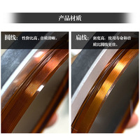 Offre Spéciale : Diaphragme en Titane de 51,5 mm pour Haut-Parleur Plat, Pièces de Rechange Importées pour Colonne Sonore, Accessoires pour Haut-Parleur 51
