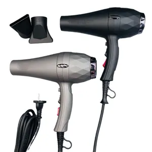 Profesyonel Salon 2 in 1 yüksek hızlı saç kurutma makinesi ile AC Motor 2600W güçlü saç kurutma makinesi düşük gürültü Styling saç kurutma makinesi