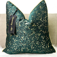 Housse de coussin décorative pour la maison en jacquard, différentes couleurs luxueuses, nouveaux designs tendance, housses de coussin décoratives