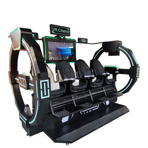 Silla Deportiva VR 9D Directo de Fábrica, 4 Asientos, Multijugador, Cinimax, Material de Aluminio y Acero, para Centros Comerciales, Aventura Interior - Product Image 4