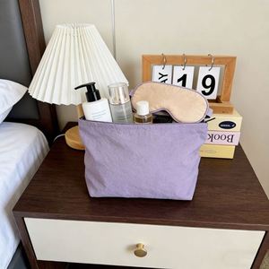Portable Nylon Cosmetic <b>Bag</b> Waterproof Travel Toiletry Pouch <b>Large</b> Capacity Insert Organizer for Sundries Storage - Product Image 1