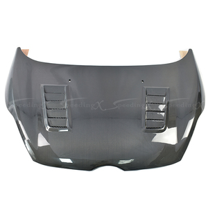 CAPOT MOTEUR EN FIBRE DE CARBONE DE STYLE <span class=keywords><strong>ST</strong></span> RS PERSONNALISÉ, kit carrosserie pour <span class=keywords><strong>FORD</strong></span> <span class=keywords><strong>FIESTA</strong></span> MK6 2009-2012 - Product Image 1
