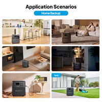 Centrale Électrique Portable Tout-en-un avec Recharge Solaire Sans Fil pour Camping en Extérieur, Générateur de Secours 2200W 2700W 3000W – Stock Allemagne