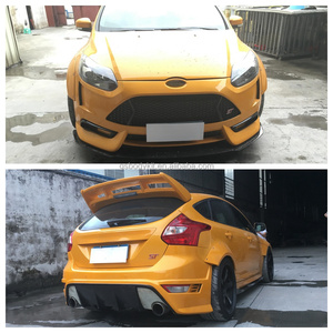 Kit Carrozzeria per <span class=keywords><strong>Ford</strong></span> Focus ST: <span class=keywords><strong>Paraurti</strong></span> <span class=keywords><strong>Anteriore</strong></span>, <span class=keywords><strong>Paraurti</strong></span> Posteriore, Parafanghi Larghi, Alettone Posteriore - Product Image 5