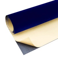 Papier Velours Doux Autocollant 53x76cm Couleurs Assorties Vente en Gros Direct Usine pour Emballage Cadeau, Bricolage et Décoration Intérieure