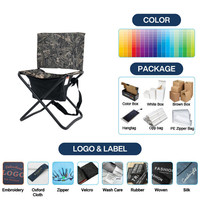 Chaise-sac à dos pliable Mydays pour chasseurs de gibiers d'eau, avec dossier inclinable et sangle d'épaule réglable