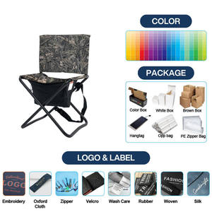 Silla Plegable Mydays para Caza con Respaldo Ajustable y Correa para Hombro, Ideal para Actividades al Aire Libre - Product Image 4