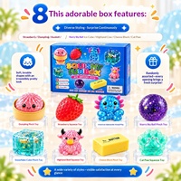 Jouet à presser en PU à rebond lent Maltose Hachimi, boîte mystère anti-stress, coffret cadeau pour les 3 ans et plus, 5 à 7 ans