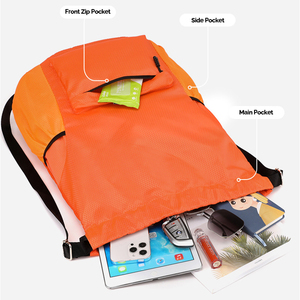 Oxford Ultra-light Swimming <b>Backpack</b> Dry Wet Separation <b>Training</b> Unisex Large Capacity Outdoor Sports Drawstring Bag - Product Image 1