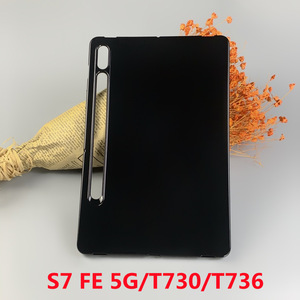 Sáng tạo Jelly Gloss đen mềm TPU Tablet Cover quay lại trường hợp đối với Samsung Galaxy Tab S7 A7 A8 S8 S9 A9 FE S6 Lite T295 t515 p615 - Product Image 4
