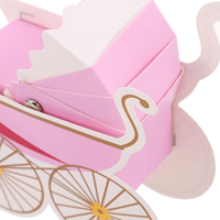 Boîte cadeau en forme de lune pour bonbons, emballage décoratif pour fêtes et événements, idéale pour Noël, vente en gros