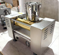 Crêpe électrique automatique commerciale rouleau d'oeufs crêpe rouleau de printemps couche crêpe équipement mille couches gâteau Machine