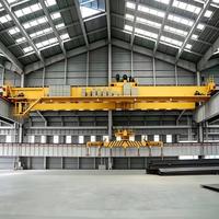 Système d'aimants électromagnétiques à double poutre de 20 tonnes pour pont roulant, idéal pour l'entrepôt de stockage de billettes d'acier - Assurance Qualité