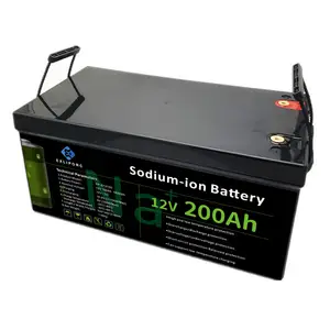 Natrium Exliporc 12V 200Ah Sodium-ion-battery Energy Storage System Natrium Ionen Akku For Solar Battery Pack