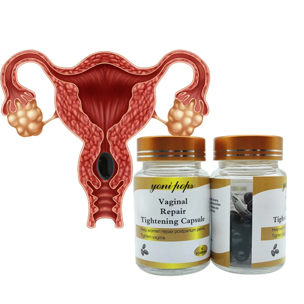 YONI Care Products Reparación posparto apretar cápsulas vaginales píldoras de ajuste vaginal