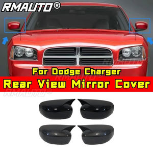 Coques de protection pour rétroviseurs latéraux de voiture, capuchons de rétroviseurs pour Dodge Charger, kit carrosserie, accessoires auto - Product Image 2