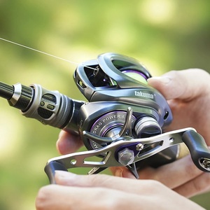 Carrete de Pesca <span class=keywords><strong>Takuma</strong></span>/<span class=keywords><strong>Takuma</strong></span> P1DC para Principiantes, Universal, de Largo Alcance, con Freno Electrónico Inteligente, Relación de Engranajes 7.3:1, 7 Ejes - Product Image 5