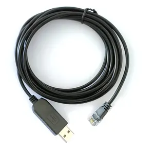 Чип FTDI с USB на RJ12 для настройки шагового привода Leadshine HBS860H, кабель кодировщика консоли