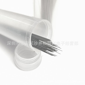 Sonda de Prueba, Aguja de Acero Compuesto Recta de 0.139mm, 120D, Punta Redonda, Aguja de Alambre, Micro Aguja, Caja de 500 Unidades - Product Image 5