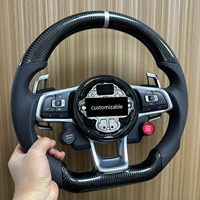 Volant en fibre de carbone personnalisé pour VW Polo GTI Beetle Cabriolet Compact Performance Aftermarket Volante Modification