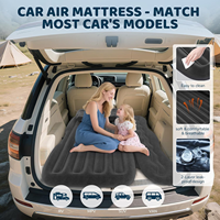 Matelas Gonflable Multifonctionnel Moderne pour Voiture, SUV, Voyage, Camping, Plage, Maison et Mobilier d'Extérieur