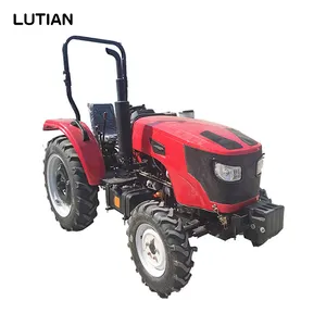 LUTIAN 2024 Mini Agriculture 50hp 60hp 70hp Small Compact Orchard Garden Greenhouse Farm tractor