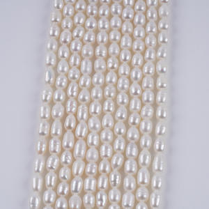 Natural 4-5mm Freshwater White Pearls DIY Semi-Finished <b>Beads</b> <b>for</b> Necklace <b>Bracelet</b> Jewelry Loose Pearls - Product Image 5