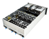 Serveur en rack 4U ESC8000A-E12 double série 9004 prenant en charge 8 modules GPU de 141 Go PCIe 5.0 pour l'entraînement IA et le calcul HPC, Chine