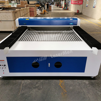 180W 1616 Laser de découpe laser à lit plat Machine acrylique CO2 Laser pour cuir de bambou MDF
